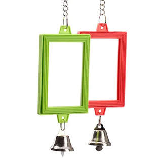 Bainbridge Bird Toys Rectangular Mirror 20 x 7.8cm