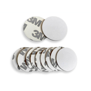 30mm 3M White Coin Sticker for Samsung SHF-DP609 Smart Lock