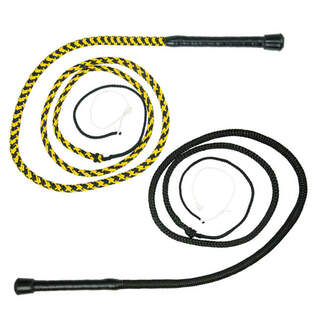 Karaka Bull Whip Complete - Synthetic Cracker Stockyard Paddock Horseback - 4 5 6 7 8 9 10 12 Foot