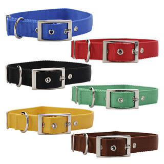 Leader Deluxe Nylon Dog Collars