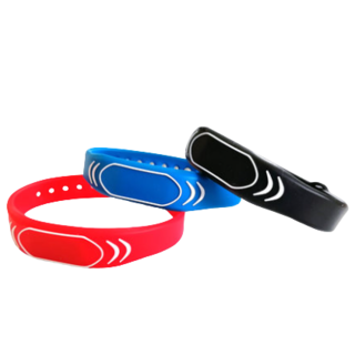 EM4100 125kHz Proximity Waterproof Silicone Wristband Adjustable Bracelet