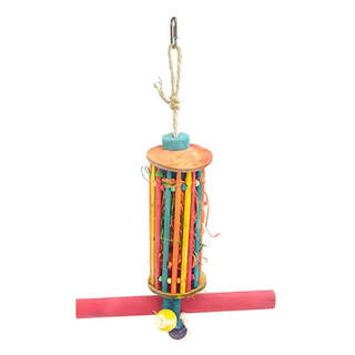 Bainbridge Bird Toy Interactive - Foraging Stick Tube - Fun and Stimulating
