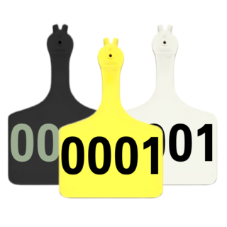 Allflex A-Tag Feedlot One Piece Cattle Management Ear Tag