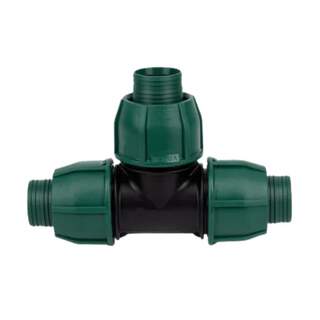 Norma 1" x 1" x 1" Rural B Tee PE x PE x PE Poly Pipe Farm Irrigation Fitting NR333