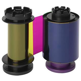 Evolis RT5F014NAA 500 Print YMCFK Retransfer Colour Ribbon With UV Panel For Avansia