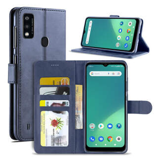 Premium Wallet Style Flip Leather Case for Telstra Essential Pro 3 with Card Holder