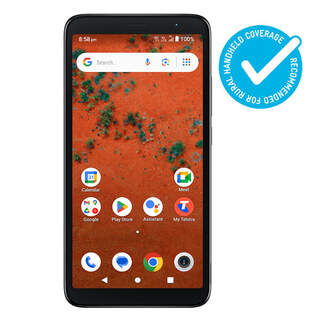 Telstra T-Inspire 4G 4GX 32GB/2GB 6.0" Screen VoLTE Blue Tick Android TCL 403 Black Mobile Phone