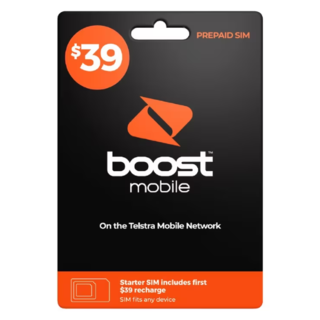 Boost $39 Prepaid Sim Card Starter Kit Pack