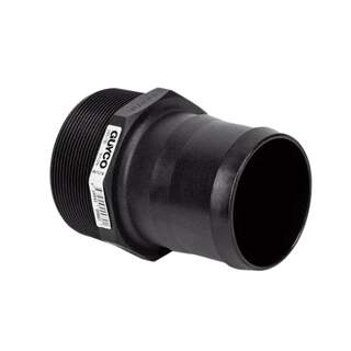 Norma 3/8" x 3/8" (10mm) Threaded Male Hose Tail Male BSP Thread x Hose Tail Guyco Poly Pipe Farm Irrigation Fitting SMHT10