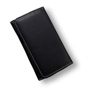 Premium Wallet Style Flip Leather Case for Telstra ZTE EasyCall 5 Telstra Lite with Card Holder Black Pink
