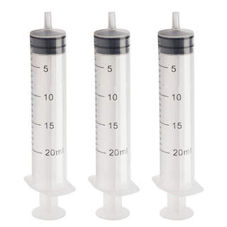 Bainbridge Luer Slip Tip Sterile Disposable Syringe - 20ml / 20cc (Individual or Box of 50)