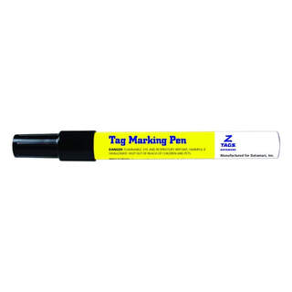 Z Tags Ear Tag No-fade Ink Marker Pen Black (Broad & Fine Marking Tips)