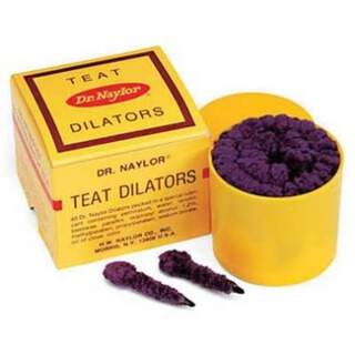 Dr Naylor Teat Dilator Dairy Cows Goat Sheep Milking Supply - 40 Dilators