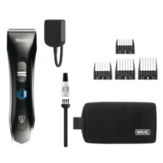 WAHL Professional Smart Clip Clipper Cordless Lithium Pet Clippers with 4 in 1 Adjustable Blade Set for Dogs