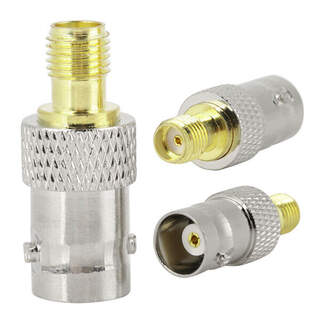 BNC Female to SMA Female Coaxial Connector Adapter