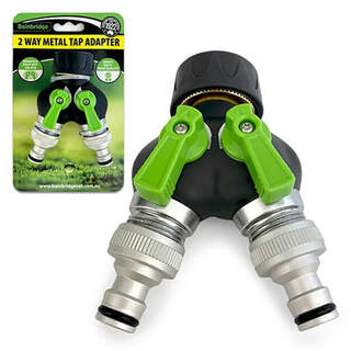 Bainbridge 2 Way Metal Tap Adapter