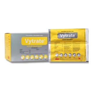 Jurox Vytrate Scour Treatment for Calves, Lambs, Pigs, Piglets, Foals, Dogs & Cats - Box of 12 Sachets