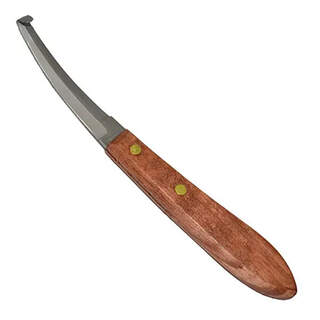 Bainbridge Farrier Hoof Care Double Edged Hoof Knife Narrow Blade