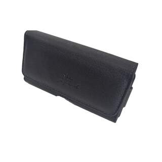 Leather Carrying Case for Telstra Flip 2 T21 with Belt Clip