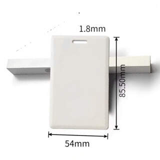 EM4305 134.2 KHz FDX-B ISO11784/11785 Thick Clamshell Industrial EM ABS Card