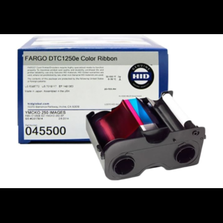 Fargo 45500 YMCKO 250 Print 045500 Colour Ribbon 045500 for DTC1250e