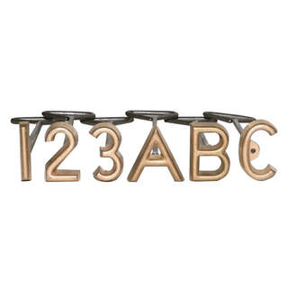 Single Letter/Number Freeze Branding Iron Cow Horse 1" 1.5" 2" 2.5" 3" 4" Metal Handle