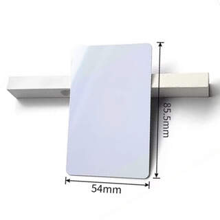EM4305 134.2 KHz FDX-B ISO11784/11785 Industrial EM PVC Card