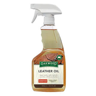 Oakwood Leather Care Gleather Oil - 500ml