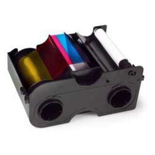 Fargo 45114 350 Print YMCKO Half Panel Colour Ribbon 045114 with Cleaning Roller for DTC4250e DTC4000e