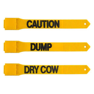 Bainbridge Livestock Identification Labelled Leg Straps - Removable