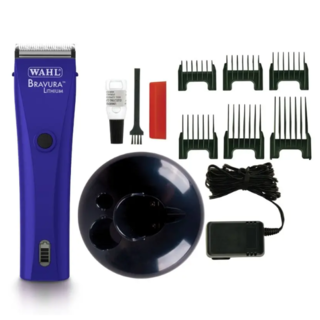 WAHL Professional Bravura Lithium Cordless Clipper With Adjustable 5 in 1 Blade Clippers for Dogs, Cows, Horses & Sheep
