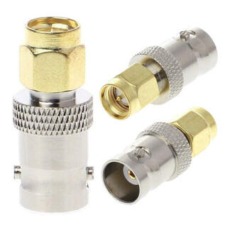 BNC Female to SMA Male Coaxial Connector Adapter