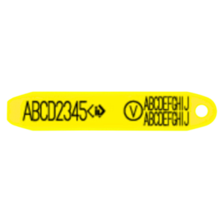 Allflex FlexiTag NLIS Visual VID Flexi Tag Sheep, Goat Ear Tag (strips of 25)