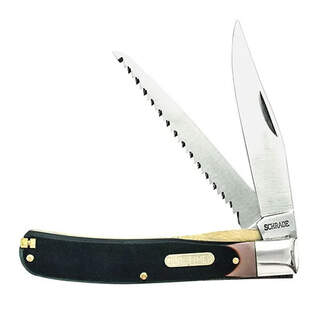 Bainbridge Old Timer Knives Buzz Saw Trapper With Pouch - 11.5cm