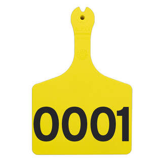 Allflex A-Tag V2 Feedlot One Piece Cattle Management Ear Tag