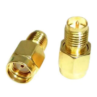 RP-SMA-J to RP-SMA-K Coaxial Connector Adapter