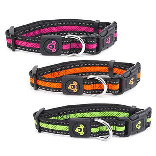 Bainbridge Double Layer Reflective Mesh Dog Collar