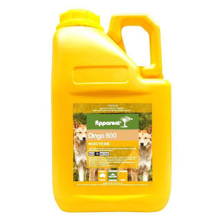 Apparent Dingo Chlorpyrifos 500 5L Crop Pasture Ornamentals & Turf Insecticide