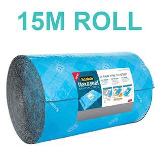 3M Scotch Flex & Seal Shipping Roll Bubble Wrap FS-1550 380mm x 15.2m