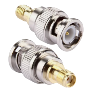 BNC Male to SMA Female Coaxial Connector Adapter