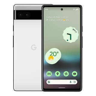 Google Pixel 6a 5G (128GB/6GB, 6.1 inches) Chalk White Android Mobile Phone