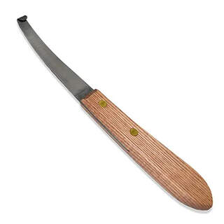 Bainbridge Farrier Hoof Care Hoof Knife Narrow Blade - Right