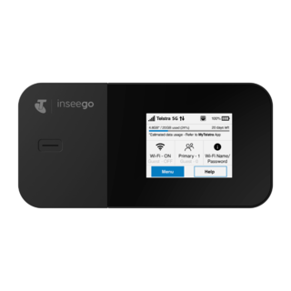 Inseego MiFi X PRO 5G Black Hotspot Router