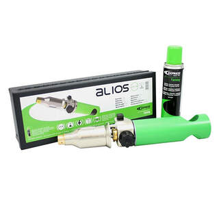 Express Alios Calf & Goat Portable Debudder Butane Gas Dehorner Complete Kit with Metal Case