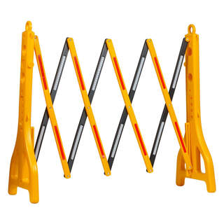 Expandable Safety Barrier 2.6M Trellis Expanding Retractable Warehouse Crowd