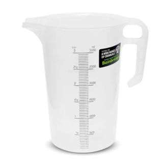 Bainbridge Plastic Chemical Measuring Jug - 3LT