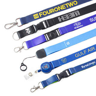 Custom Lanyard - Design Your Personalised Printed Lanyards - Choose Material, Style & Attachments