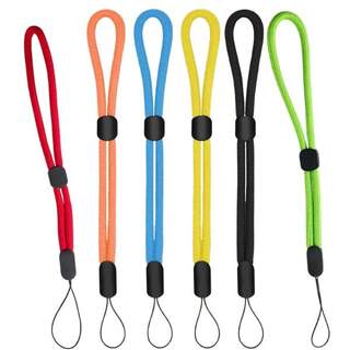 Key Fob Strap String Charm Adjustable Length Keychain Attachment - Short Carry or Long Wrist Strap