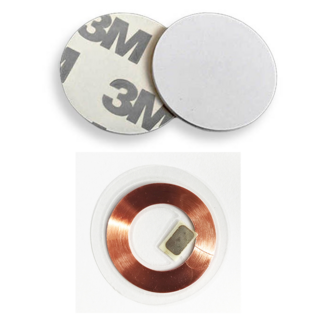 EM4100 White Sticker Disc 125kHz RFID Sticker Tags