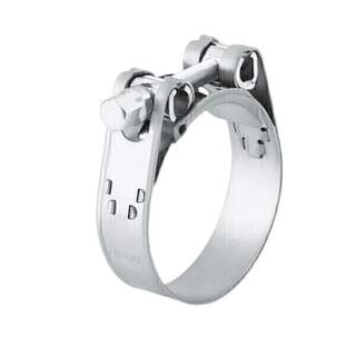 Norma GBS Stainless Steel Heavy Duty T-Bolt W4 Hose Clamp 121-130mm Range, 25mm Wide GBS126/25W4